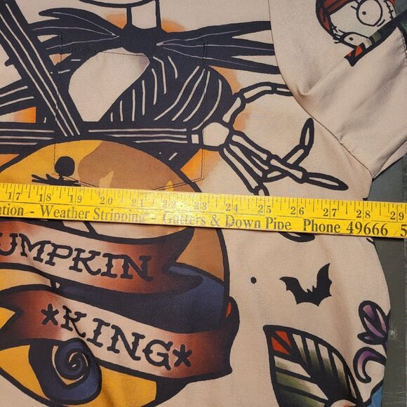 Disney Nightmare Before Christmas Mens Short Sleeve 3XL XXXL Shirt EUC Unbranded - Picture 13 of 13